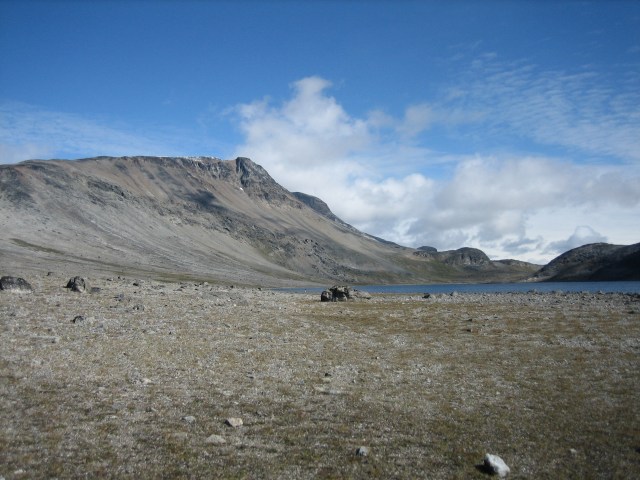 landskapet sør for Taseq