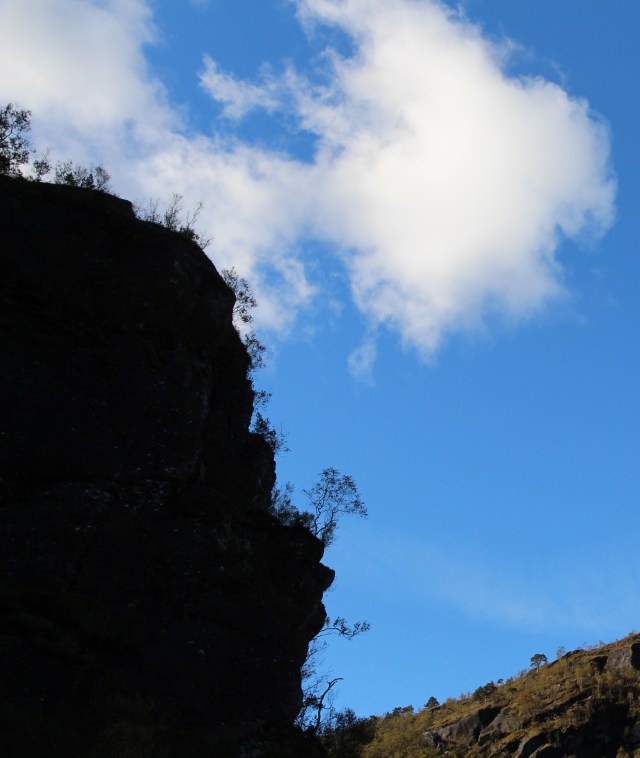 på vei mot Løkjelsvatn