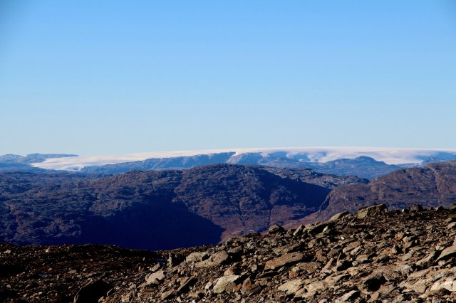 Folgefonna sett fra øst